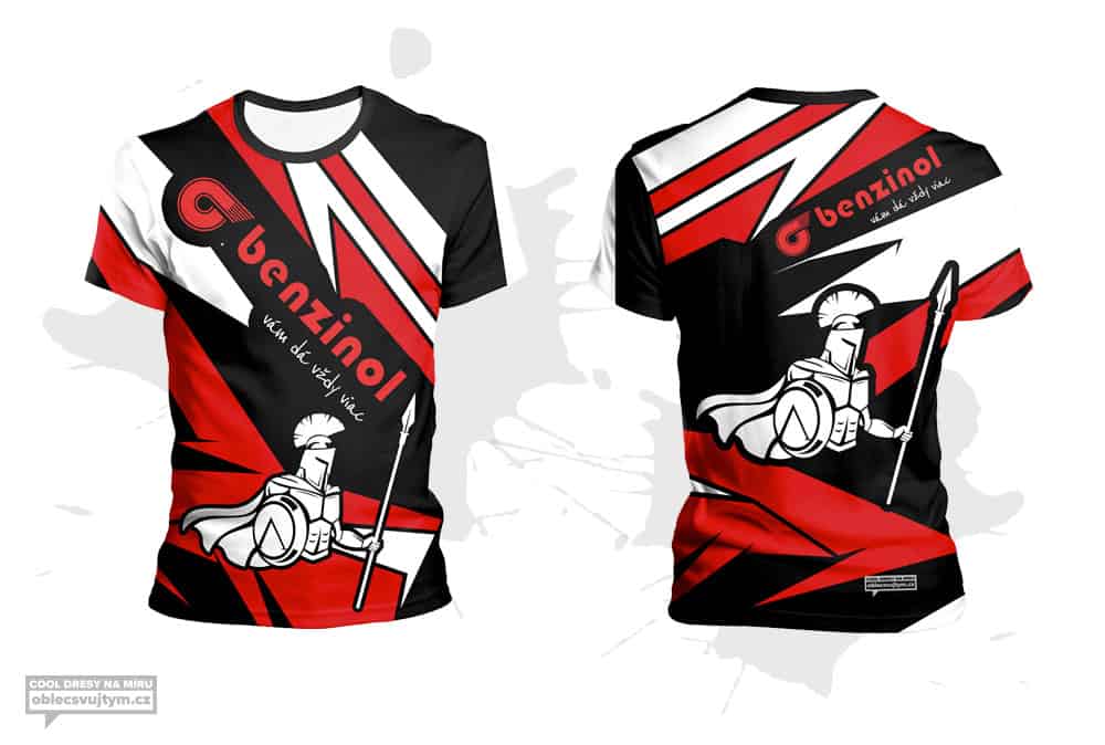 Benzinol - navrh dresu