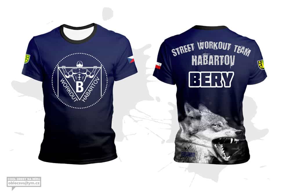 Bery - street workout - navrh dresu